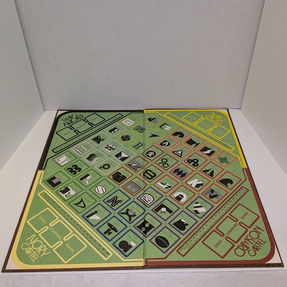 Vintage 1974 Cartel Board Game 2nd Edition Gamut of Games No. 105 Complete - Picture 7 of 16